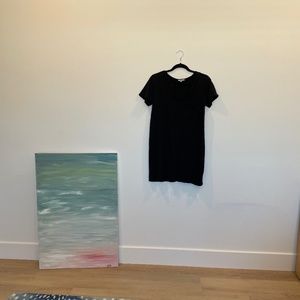 Casual Black Z Supply Cotton Dress S